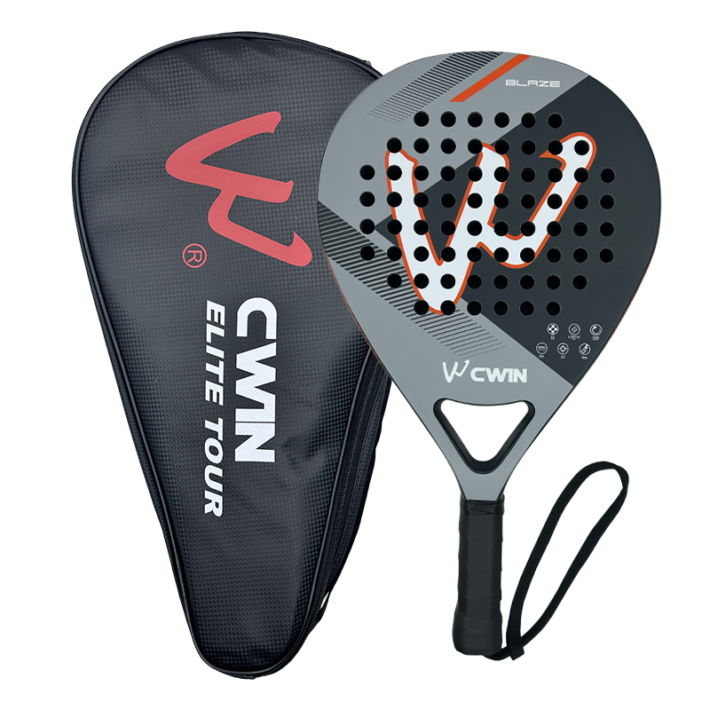 Badminton Racket Carbon - CWIN BLAZE Padel Raketi 3K Dokuma