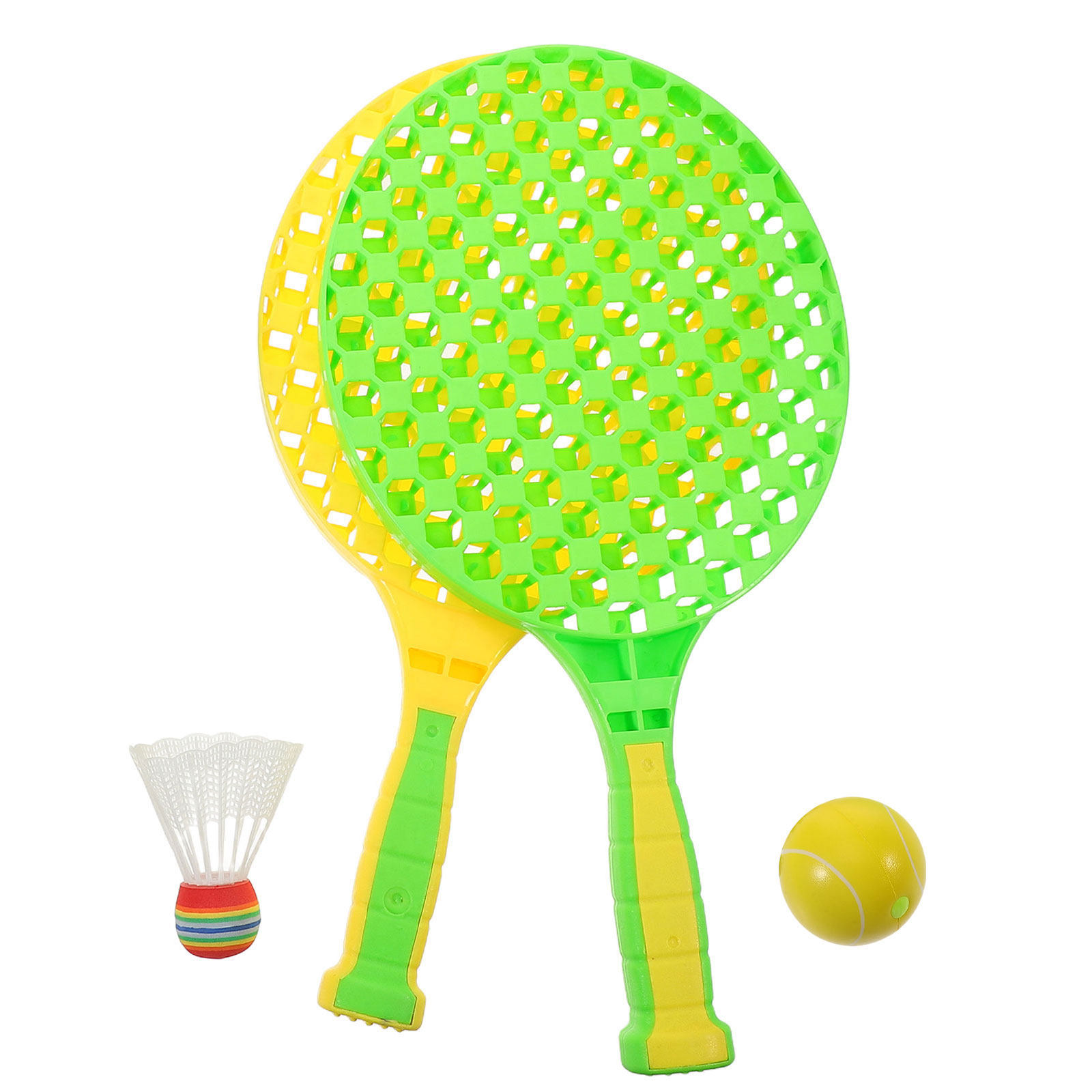 Badminton Shuttlecock - 1 Takım Çocuk Badminton Raketi Seti,