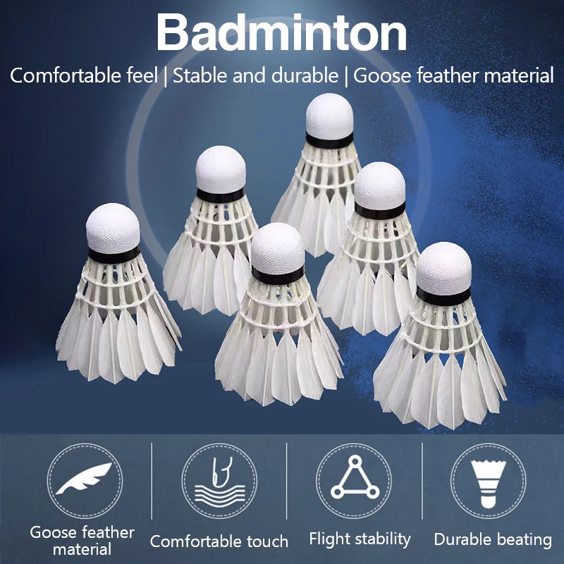 Yeni Beyaz Kaz Tüyü Badminton  - Feather Shuttlecock incelemesi ve fiyatı