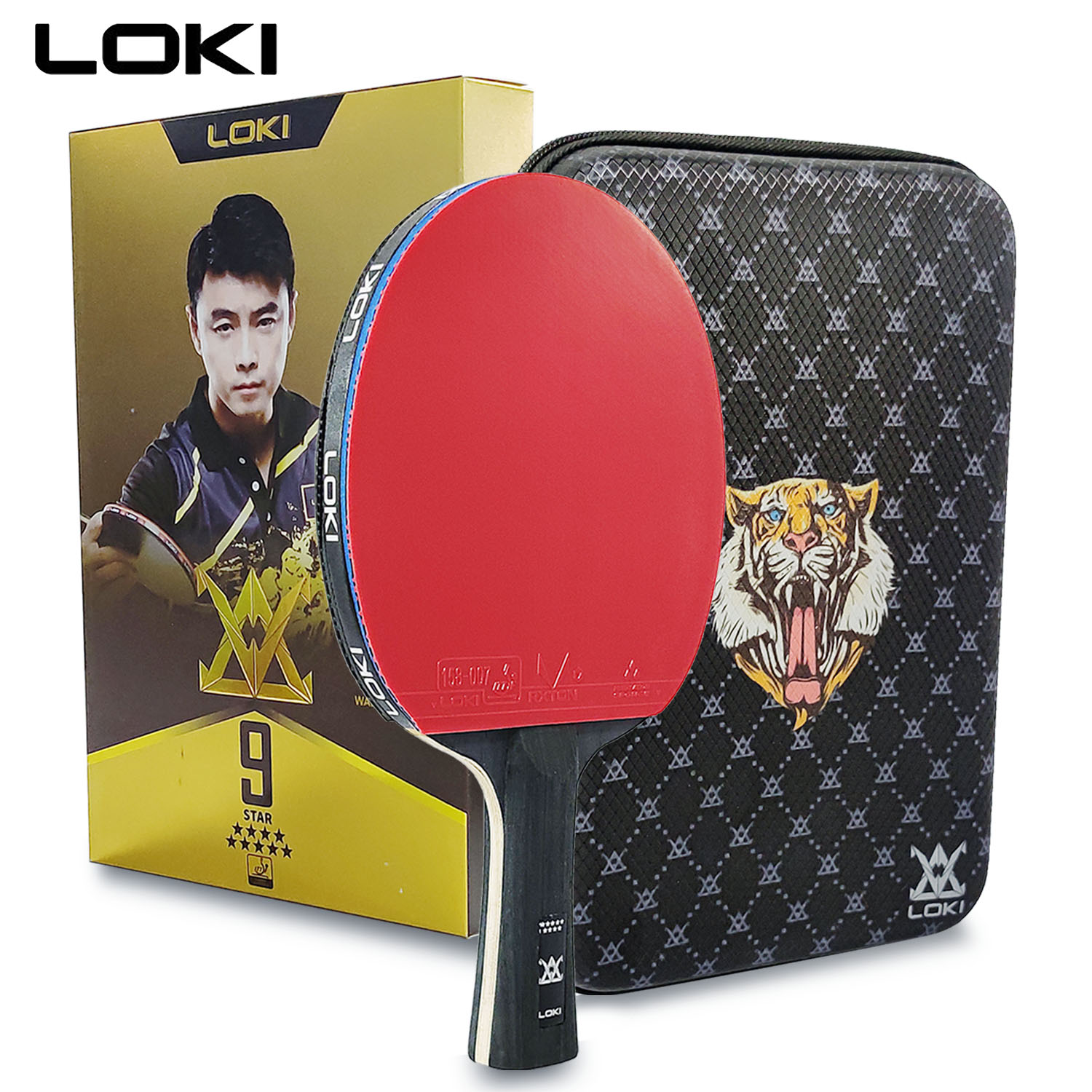 LOKI 9 Yıldızlı Masa Tenisi Ra - Badminton Racket Carbon incelemesi ve fiyatı